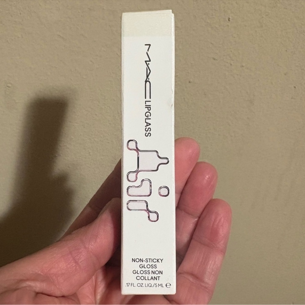 MAC Cosmetics Lipglass Non-Sticky Gloss - 221 FROSTING Brand New Never Used.